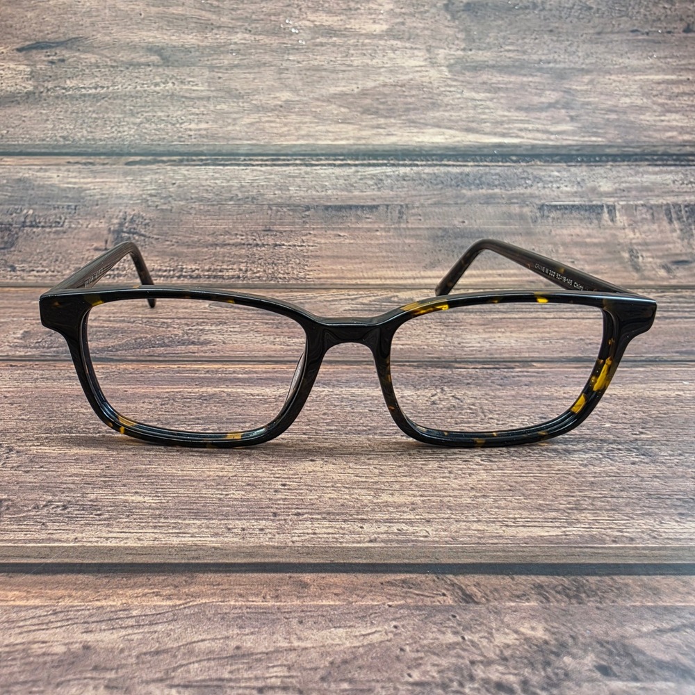 Warby Parker Crane W 200 Tortoise Eyeglasses 52-18-145 Rectangular Frames